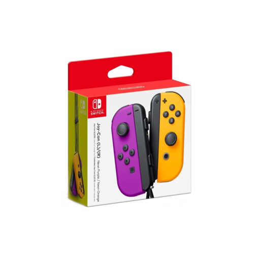 Nintendo Switch JoyCon Purple Orange