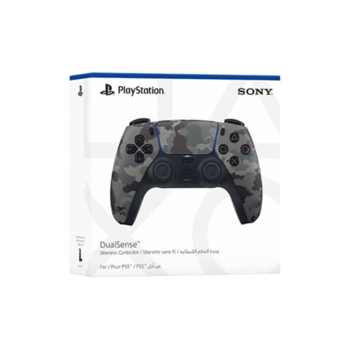 PS5 Controller Gray Camouflage