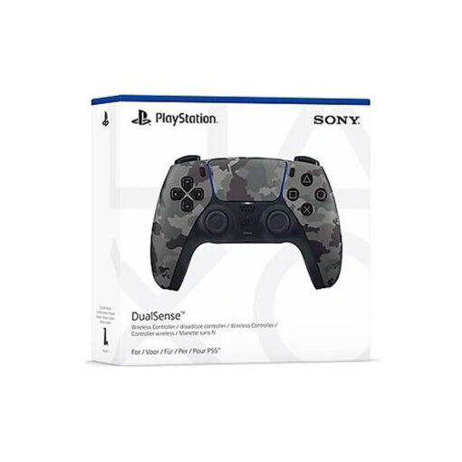 PS5 DualSense Wireless Controller Grey Camouflage