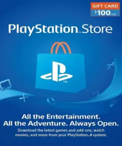 PlayStation Gift Card – 100$ US (DIGITAL CODE)