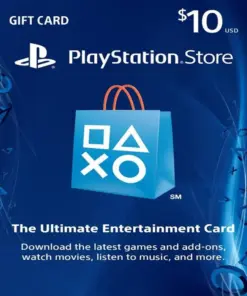 PlayStation Gift Card – 10$ US (DIGITAL CODE)