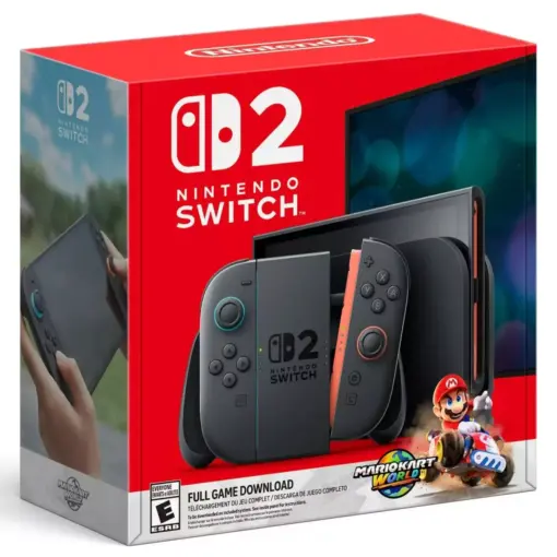 Nintendo Switch 2 Console Mario Kart World Bundle (Digital Download Voucher)